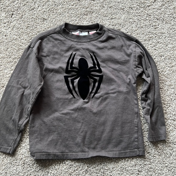 ZARA | Spider-Man Long Sleeve Shirt - Picture 1 of 4